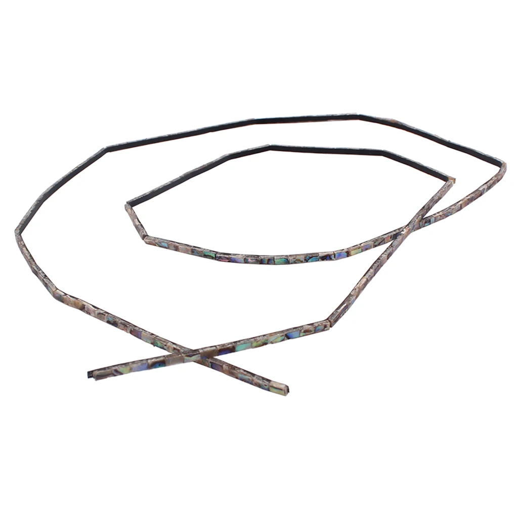 1Pc Abalone Shell Guitar Binding Purfling Strip 795*2*1.6mm Guitar Edge Trim