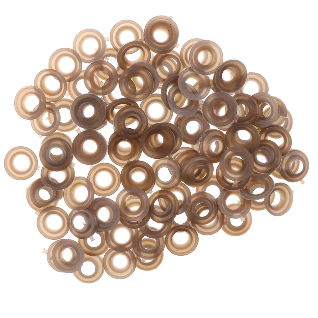 100PCS 15mm Plastic Safety Eyes Washers for DIY Teddy Bear Animal Mask Doll