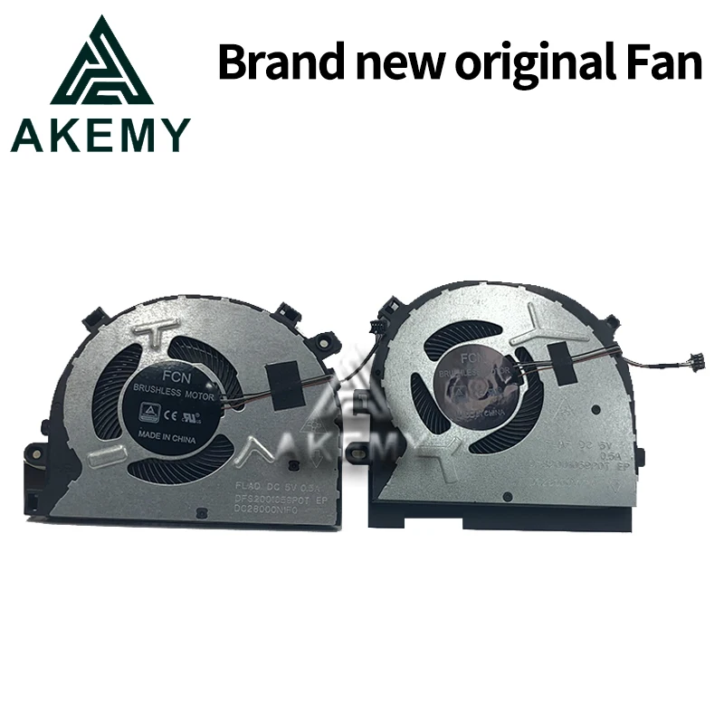 Для lenovo xiaoxin 14- GPU cpu Laotop FAN DC28000N1F0 DC28000MZF0 DFS2001059P0T
