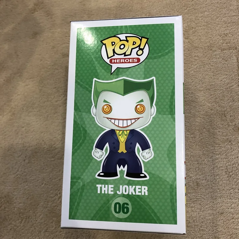 DC Pop Heroes 06 Vinyl Figur Joker 10 cm Funko