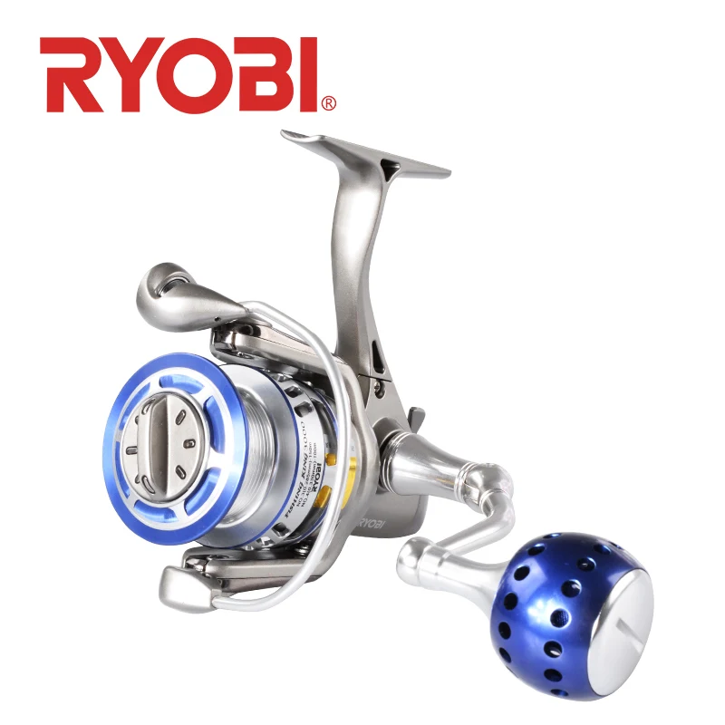 US $47.30 RYOBI Fishing King Sipnning Fishing Reels 10008000 61BB Gear Ratio 501511Max Drag 2510kg Metal Spool Reel Fishing Wheel