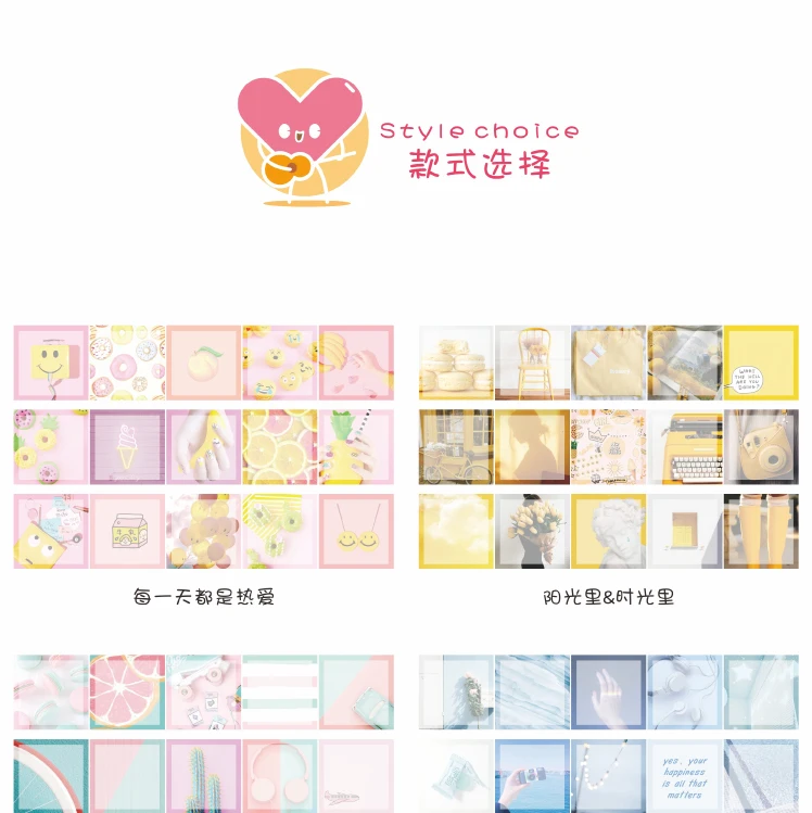 Милый блок стикеров для заметок в упаковке INS Memo Note Kawaii Sticky Note Diy Скрапбукинг наклейка Bullet Journal канцелярский школьный офисный блок