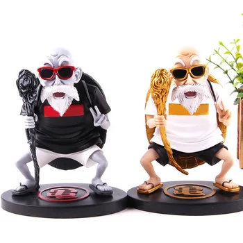 

2 Colors Master Roshi Dragon Ball Z PVC Collection Model Toy Anime Dragonball Tide Suit Roshi Master Action Figure
