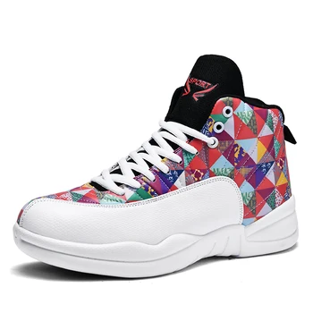 

Man High Top Jordan Basketball Shoes Men's Cushioning Basketball Sneakers Non-slip Breathable Outdoor Sports Jordan Retro Shoes