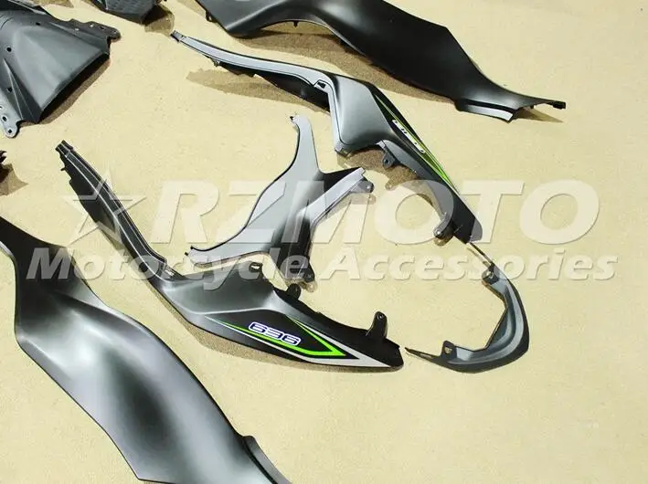 ABS полный обтекатель комплект подходит для Kawasaki ZX6R 2013 Обтекатели ZX-6R Ninja 636 599 матовый черный