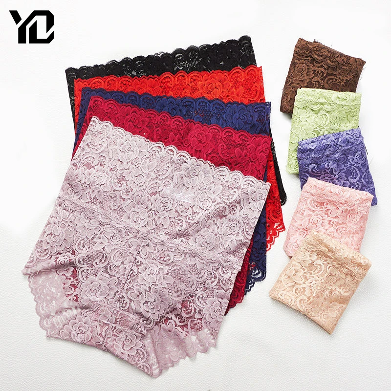 M-XXXL-Women-High-Waist-Lace-Panties-Sexy-Underwear-Women-Floral-Transparent-Lingerie-Female-Briefs-Underpants