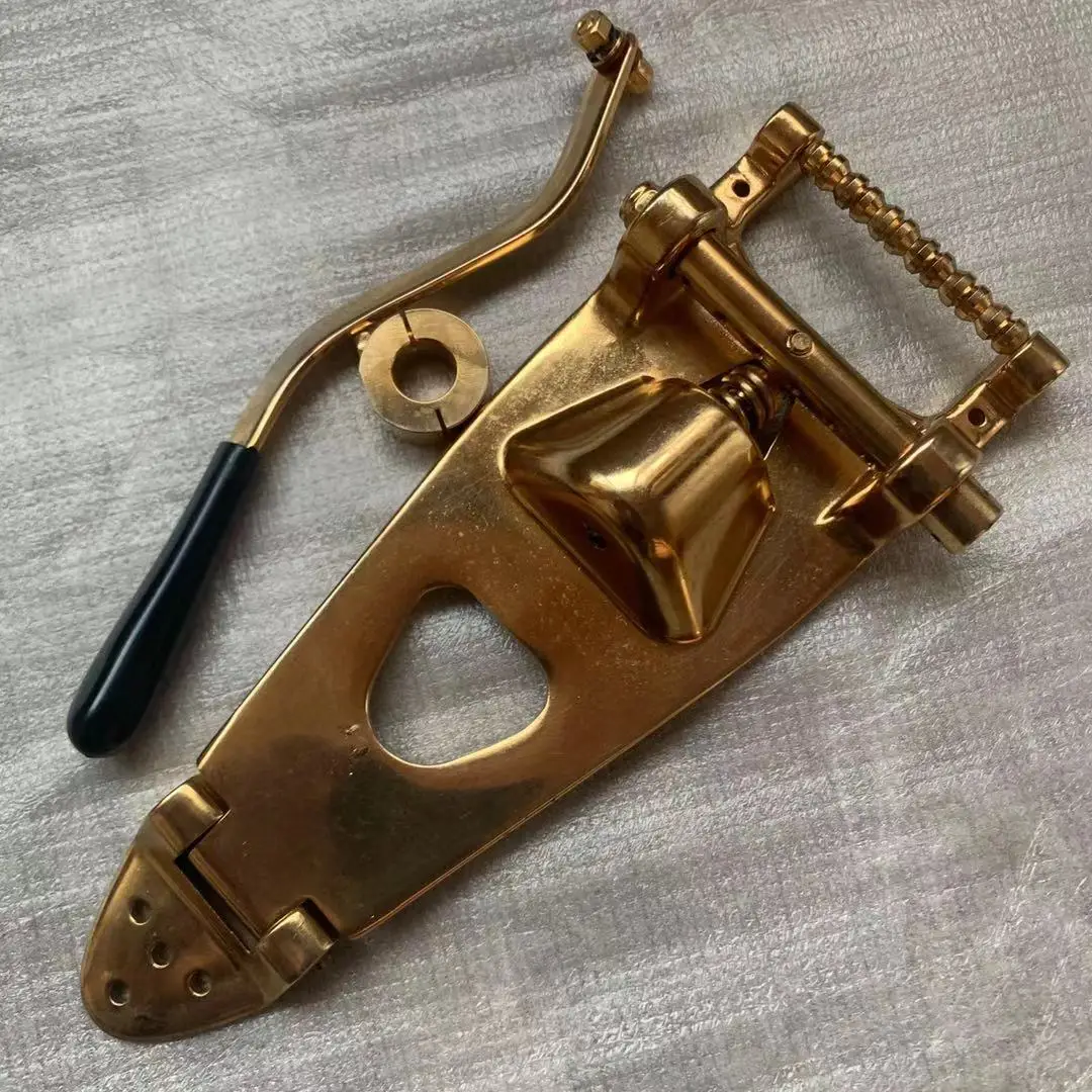 Burn-3 Vibrato/ gretsch tailpiece Gold duo astro sparkle jet corvette bigsby | Спорт и развлечения
