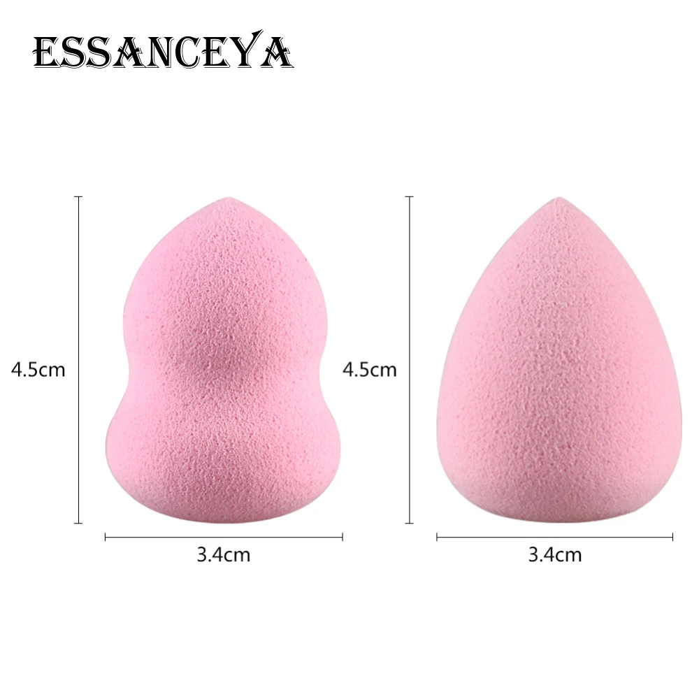 ESSANCEYA 4 шт./пакет макияж спонж для нанесения базы порошка губка мини-форма капли лица Нос косметические пуховки