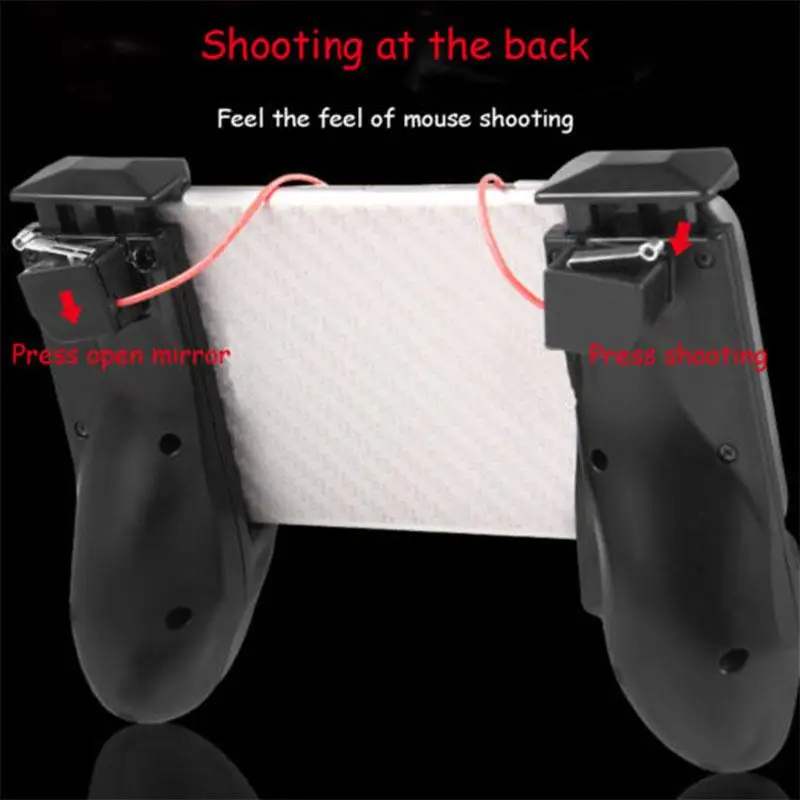 GloryStar Mobile Gaming Gamepad Joystick Controller Trigger Fire Button for PUBG FORTNITE