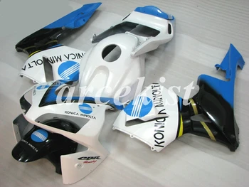 

4 Gifts New ABS Injection Mold Motorcycle Full Fairings Kit Fit For Honda CBR600RR F5 03 04 2003 2004 bodywork set White