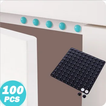 

100 Pcs Wall Stickers Self Adhesive Buffer Bumper Toilets Drawer Door Cabinets Anti-collision Rubber Non Slip Silicone Feet Pad