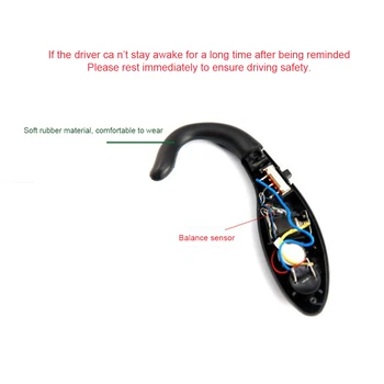 

Student Nap Keep Awake Portable Drowsy Alarm Car Driver Security Guard Doze Fish Shape Travel Sleepy Reminder Sound Alert