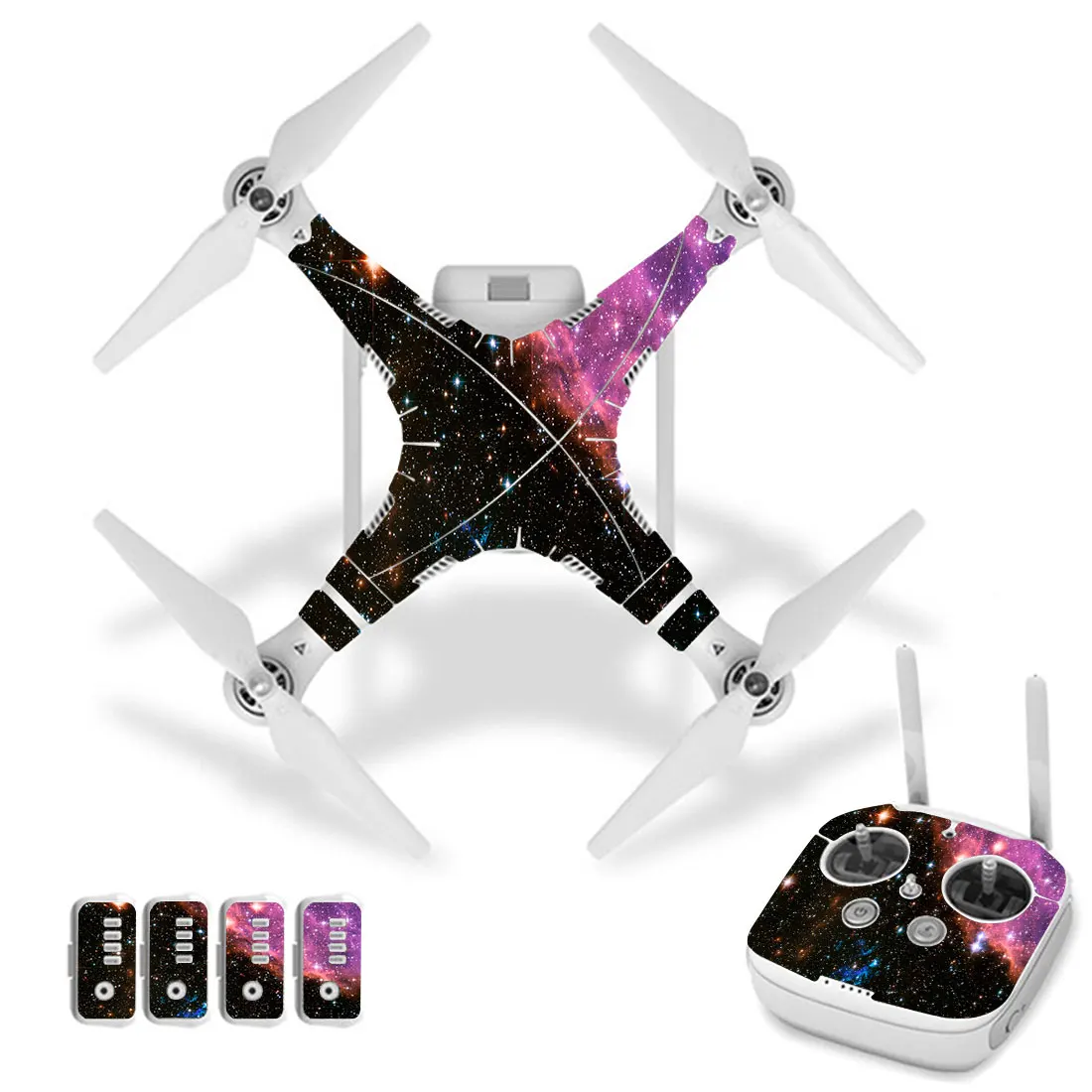 

Starry Sky Style Vinyl Skin Sticker for DJI Phantom 3 Drone And Remote Controller 0019