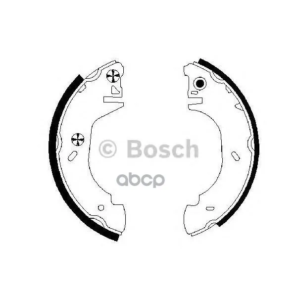 Тормозная Колодка Барабанная 0986487524 Bosch арт. 0986487524