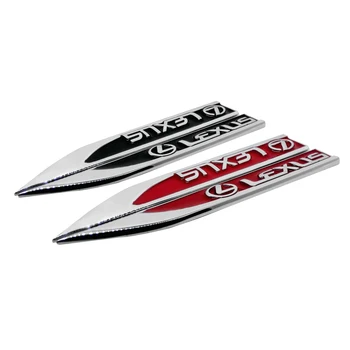 

Car Lid Sticker Side Badge Sticker Decals for Lexus NX200t ES250 NX300 RX330 RX300 GS300 IS250 IS300 ES350 CT 200H Auto Styling