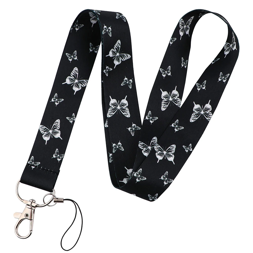 Chic Art-Inspired Lanyard with Badge Holder & Charm Accessories - Perfect
