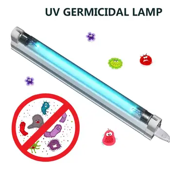 

UV Germicidal Lamp Ultraviolet Ozone Light T5 Non-toxic LED Quartz Lamp For Reducing Bacteria Mites Tube Disinfection Sterilizer