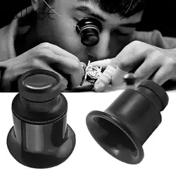 Часы Eyes 20x ювелирное Оптическое Стекло Лупа ювелирное часы Ремонт оптические очки объектив Ремонт часов набор инструментов