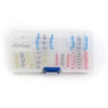 

100pcs Solder Ring Heat Shrinkable Tube Waterproof Water Resistant Wire Terminal