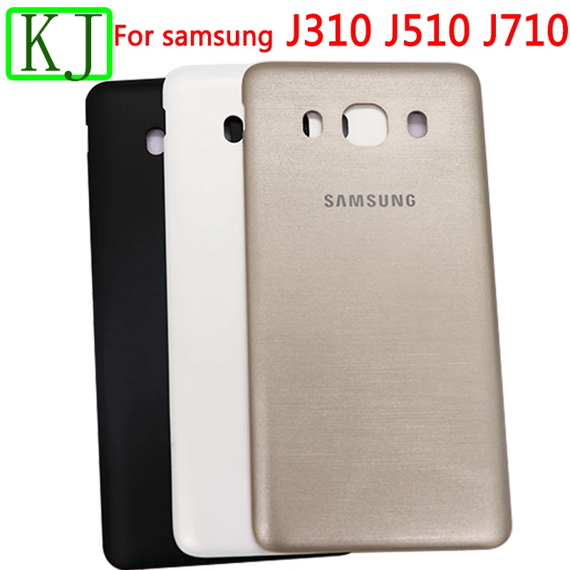 J3 J5 J7 полный Корпус для samsung J310 J510 J710 Передняя средняя рама+ Батарея задняя панель