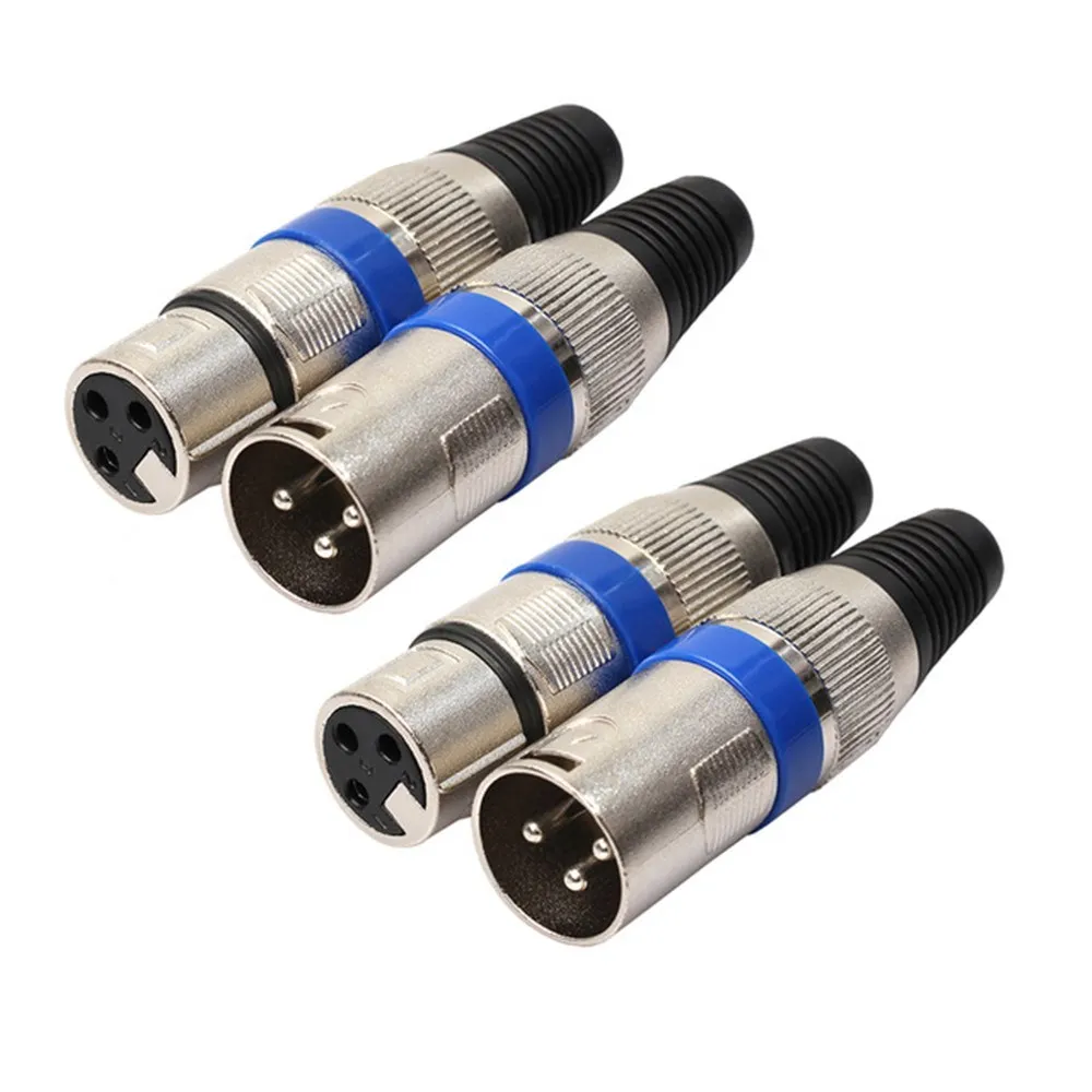 XLR Мужской Женский Разъем 3 Pin Cannon адаптер для сращивания аудио Джек микрофон