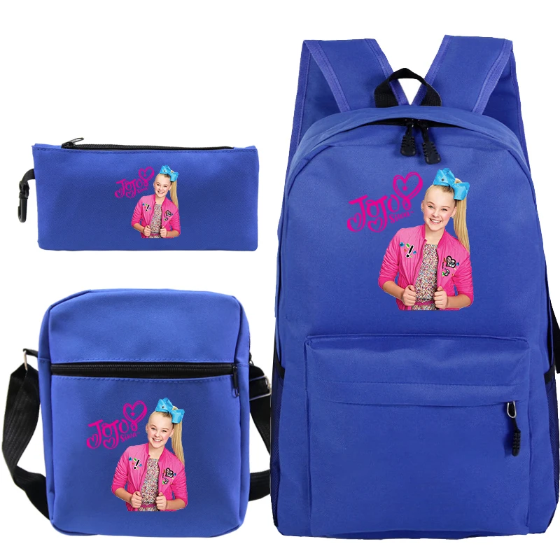 Jojo siwa Звездный рюкзак небо Mochilas мальчик девочки школьные сумки путешествия Bolso Escolar с сумка через плечо Ручка сумки Ноутбук ранец - Цвет: 2