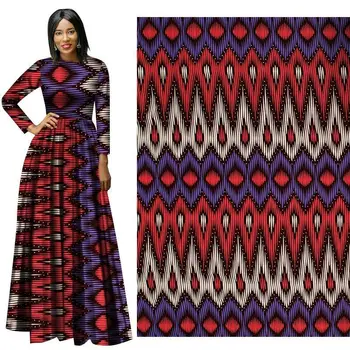 

3/6Yards African Diamond Printed Veritable Wax Fabric 100% Cotton Ankara Nigerian Real Print Wax Fabric For Wedding Party Dress
