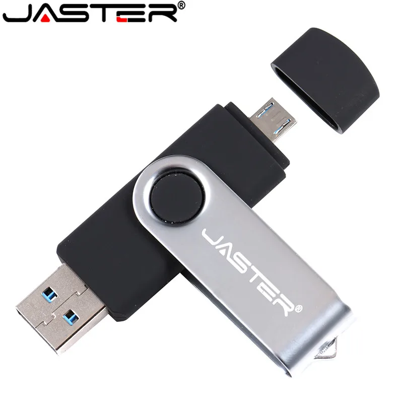 JASTER USB 2 0 Смартфон Android OTG флэш-накопитель Pen Drive для Android/ПК карта памяти 4 ГБ 8 16 32 64 128