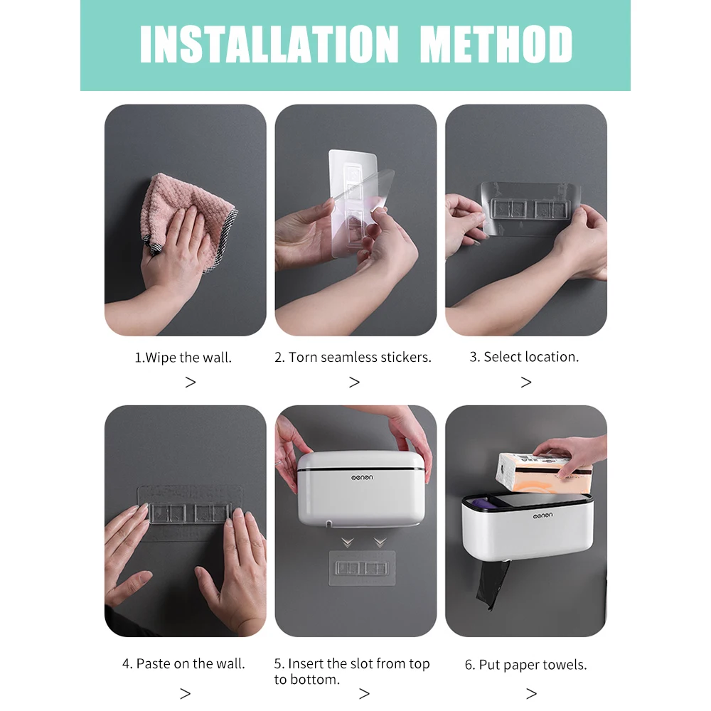 Menen MNZJH-260 диспенсер для бумажных полотенец Настенный Бумага ПОЛОТЕНЦЕДЕРЖАТЕЛЬ для ванной комнаты держатель для туалетной бумаги Кухня коробка для хранения бумаги