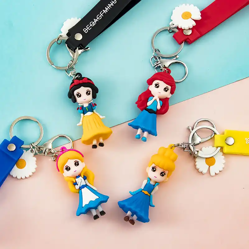 ディズニー漫画エルザ王女バッグペンダントキーチェーンチャームアニメキーホルダーhaikyuu女性シリコーン財布キーホルダー キーホルダー Aliexpress