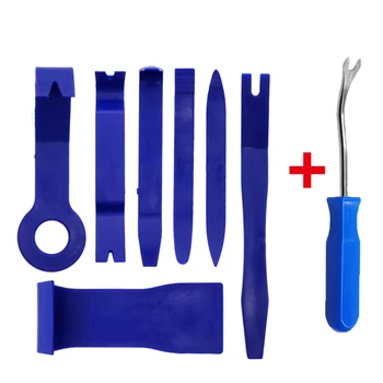 8pcs Auto Trim Removal Tool Set for Car Door Panel Trim Dash Board Radio Audio Panel Hot Sale studded trim metallic panel sneakers