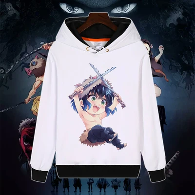 Demon Slayer: Kimetsu no Yaiba Kamado Tanjirou Tomioka Giyuu толстовка с капюшоном для мужчин агатсума зенитсу незуко толстовки