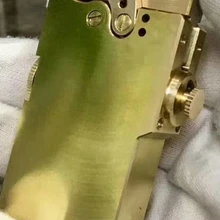 HJSY 3 стиля 6,5*3,4*1,5 см 160 г латунь ручная работа панк стимпанк тяжелый автоматический керосин Тренч Зажигалка антикварная коллекция