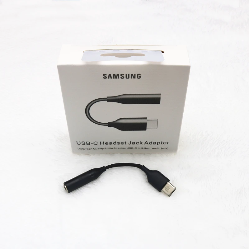 Type C 3,5 мм Aux адаптер Usb C на 3,5 мм разъем для наушников адаптер аудио кабель для samsung Note 10 Plus Xiaomi Google Pixel 3 4 XL 2 - Цвет: Black With Packing