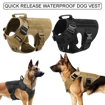 

Strategical No Pull Dog Harness Quick Release Water Resistant Dog Training Vest BDF99