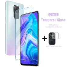 2 в 1 защитный Стекло для Redmi Note 9C 9I 9AT 9A 9 задняя защита для экрана камеры на Redmi Note 9 9T 9S 9 Pro Max 8T 8 Pro пленка