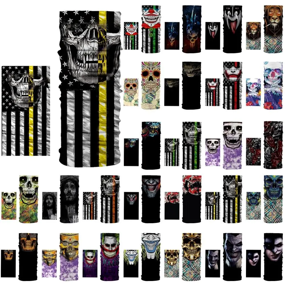 

New Style Dustproof and Breathable Scarf Unisex Magic Tube Scarf Face Warmer Headband Neck Cover Ski Headband Strap Wristband