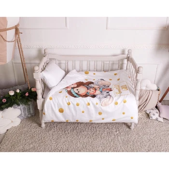 

Bed linen Baby I "Princess Tiffany" 147 × 112, 60 × 120 + 20, 40 × 60-1pc, 100% cotton, satin
