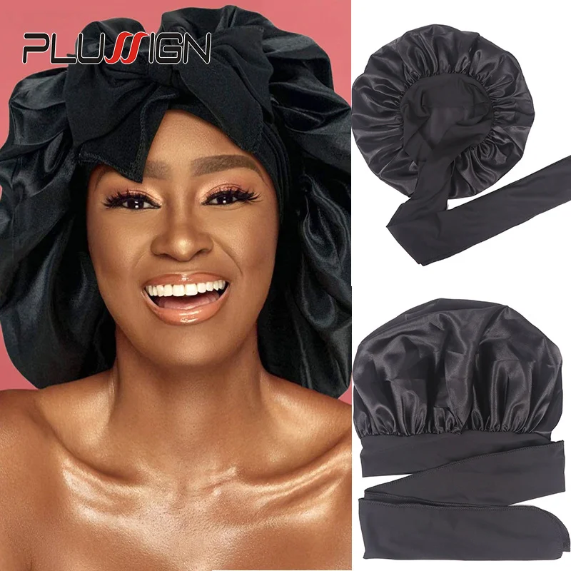 Curly Hair Sleep Hair Hat Bonnet 
