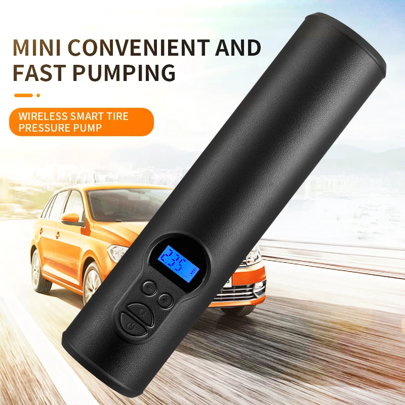150PSI Rechargeable Air Pump Tire Inflator Cordless Portable Compressor Digital Car Tyre For Bicycle Tires Balls |