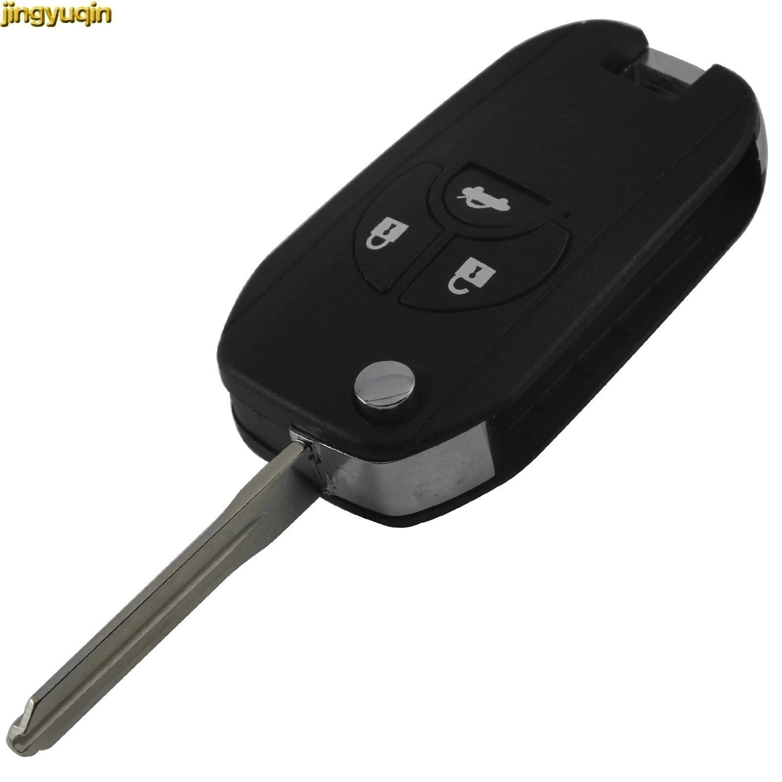 Откидная оболочка ключа дистанционного управления jingyuqin для Nissan Cube Juke Rogue Suny Sylphy