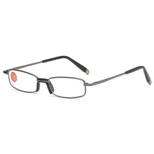 Новинка, классические очки для чтения с полимерным покрытием, унисекс, повседневные, дикие, деловые, очки для чтения, металлические, полная оправа, модные, дикие очки