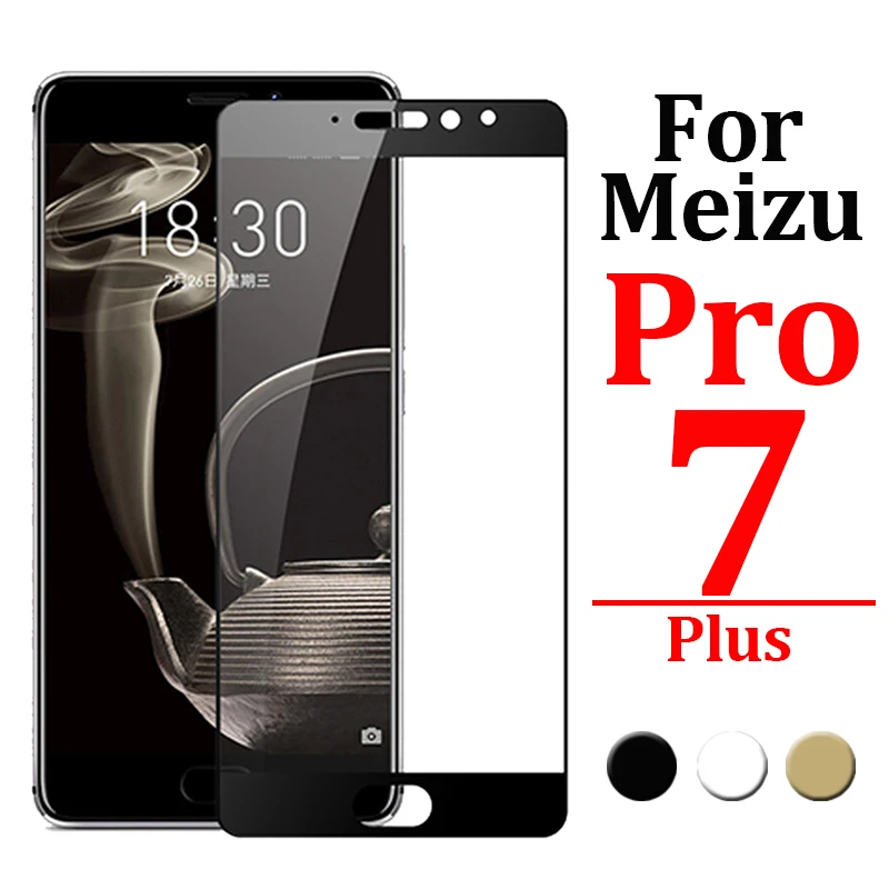 

tempered glass for meizu pro 7 plus screen protector maisie pro7 protective armor maze 7plus display mezu temp safety meizy glas