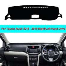 2 слоя приборной панели автомобиля крышка dashковрик коврик накидка для Тойота Раш LHD RHD солнцезащитный экран для автомобиля крышка приборной панели