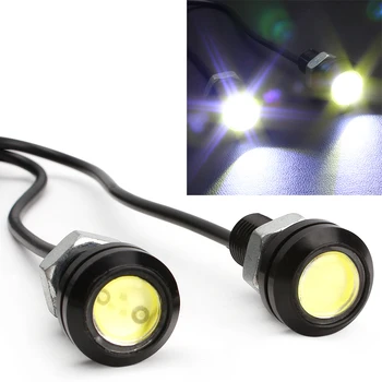 

LEEPEE Car Styling Fog Light Eagle Eye 12V DC Ultrabright Headlight Universal COB Led Daytime Running Light