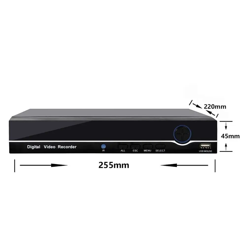 RUSFEIDA распознавание лица 5MP 9CH 16CH 4K 8MP 32CH цифровой видеорегистратор H.265 + NVR для ip