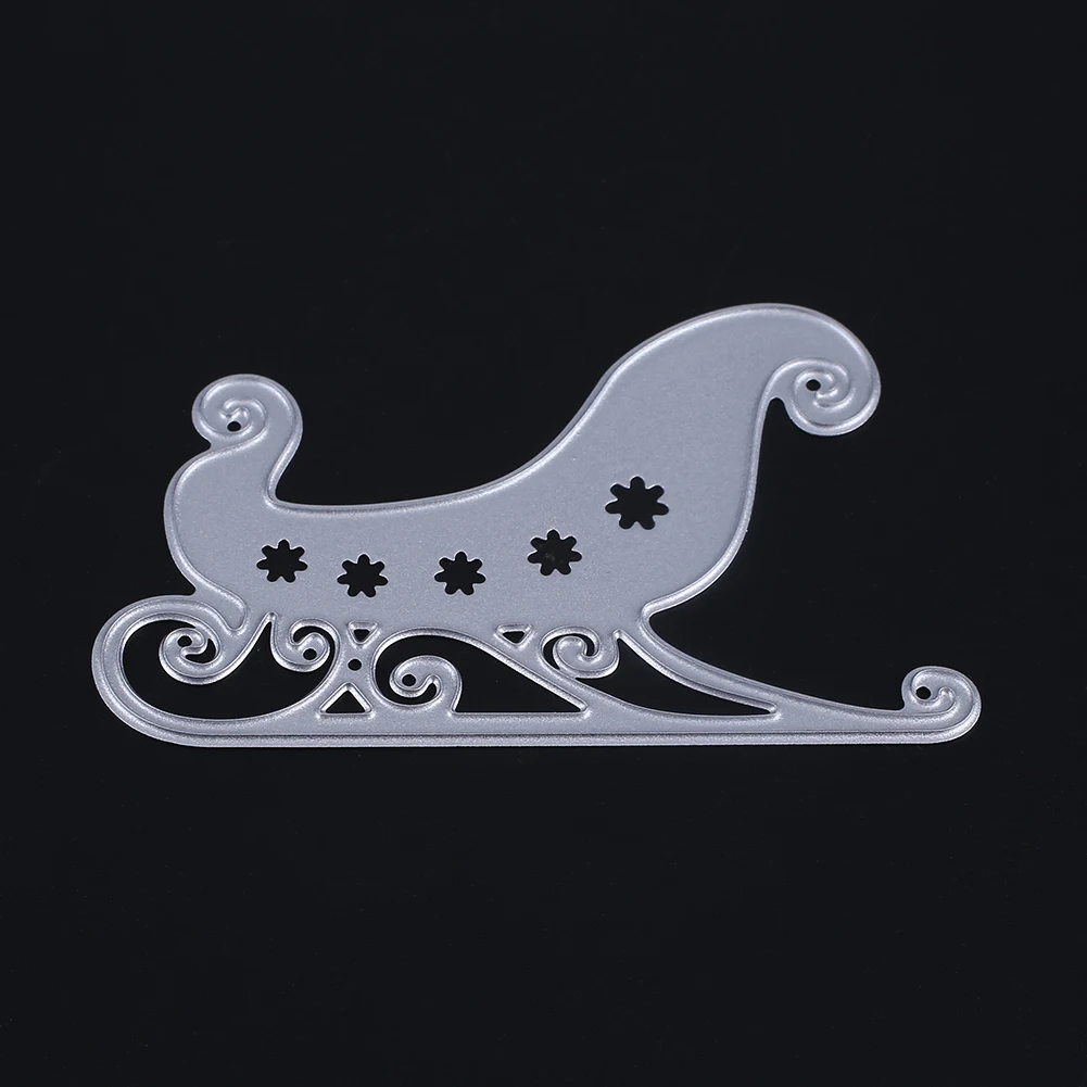 

Christmas Sleigh Pattern Cutting Dies Scrapbooking Decorative Carbon Steel