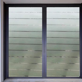 

SUNICE Factory Direct Sale 2D Transparent Static Cling Window Film Home Decor Classical Radiation/Heat Protection Width:92cm