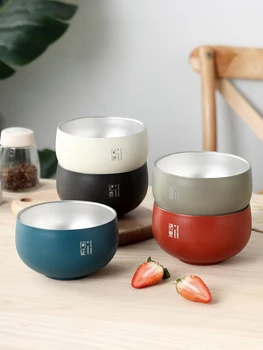 

Japanese Mixing Bowl Kitchen Stainless Steel Nordic Ramen Salad Bowls Serving Instant Noodles Porcelain Frutero Household AE50WA