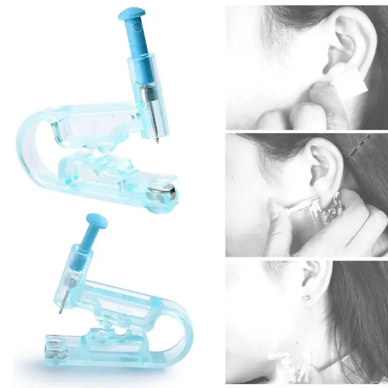 

Disposable Painless Healthy Asepsis Ear Piercing Gun No Infection No Inflammation Safe Pierce Tool Kit with Stud Earring